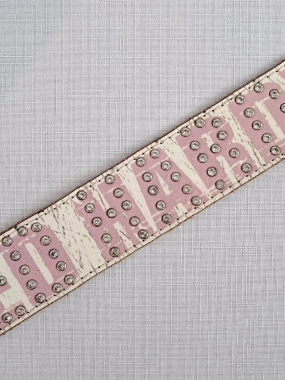 Vintage ED HARDY Koi Fish Leather Belt
